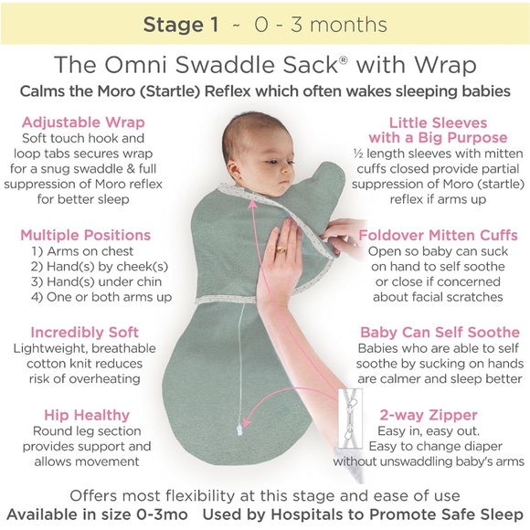 Omni Swaddle Sack - Picture 6 of 8